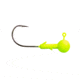 Lunkerhunt Gamefish Ball Head Jig, Matte Chartreuse, 1/8 oz, JGFBT102