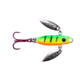 Lunkerhunt Lead Icy Glide Bait, Fire Tiger Glow, 1.13in &amp; 1/8 oz, IG03