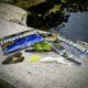 Lunkerhunt Micro Typhon Bait Tube, 10, 1.5in, Glow, MSBTUBE05