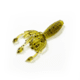 Lunkerhunt Micro Typhon Bait Tube, 10, 1.5in, Green Pumpkin, MSBTUBE01