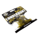 Lunkerhunt Micro Typhon Bait Tube, 10, 1.5in, Green Pumpkin, MSBTUBE01