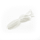 Lunkerhunt Micro Typhon Bait Tube, 10, 1.5in, Pearl White, MSBTUBE06