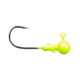 Lunkerhunt Panfish/Live Bait Ball Head Jig, Gloss Chartreuse, 1/32 oz, JPLBG102