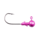 Lunkerhunt Panfish/Live Bait Ball Head Jig, Metallic Pink, 1/16 oz, JPLBM206