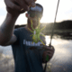 Lunkerhunt Phantom Spider Bait Topwater, 1, 2in, Leaf, SPIDER03