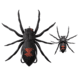 Lunkerhunt Phantom Spider Bait Topwater, 1, 2.25in, Widow Maker, LSPIDER05