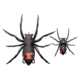 Lunkerhunt Phantom Spider Bait Topwater, 1, 2in, Widow Maker, SPIDER05