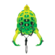 Lunkerhunt Prop Turtle Bait, Neon, 3.5in &amp; 3/4 oz, TURTLE03