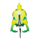 Lunkerhunt Prop Turtle Bait, Neon, 3.5in &amp; 3/4 oz, TURTLE03
