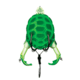 Lunkerhunt Prop Turtle Bait, Shamrock, 3.5in &amp; 3/4 oz, TURTLE01