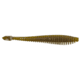 Lunkerhunt Versa Fish Soft Bait, 8, 4.5in, Green Pumpkin/Black Fleck, HVRSAFSH101