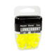 Lunkerhunt Wax Worm-Bait Jar Worm, 40, 0.75in, Chartreuse, HWJ03