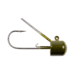 Lunkerhunt Weedless Mushroom Head Jig, Green Pumpkin, 1/4 oz, WMH04