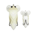 Lunkerhunt Yappa Bug Soft Bait, 1, 2.75in, Albino, YPAB08