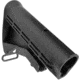 Luth-AR M4 Buttstock w/Rear Sling Swivel and Retro Latch Plate, Black, Carbine, BS-M4-ADP