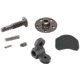 Luth-AR Retro A1 Rear Sight Assy w/Retro Windage Knob, Black, UR-21A-R
