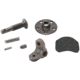 Luth-AR Retro A1 Rear Sight Assy w/Retro Windage Knob, Black, UR-21A-R