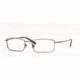 Luxottica Eyeglasses LC1370T-4014S-5417 with No Line Progressive Rx Prescription Lenses 54 mm Lens Diameter / Matte Gunmetal Frame