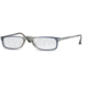 Luxottica Eyeglasses Frames LU3184-M1035-5220 52 mm Lens Diameter / Gray Frame w/Non-Rx Lenses
