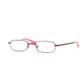 Luxottica Eyeglasses Frames LU6062-T388-4517 45 mm Lens Diameter / Red-bordeaux Outside Frame w/Non-Rx Lenses