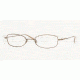 Luxottica Eyeglasses Frames LU6537, Luxottica LU6537 Eyeglasses Styles 49 mm Lens Diameter / Golden Java Frame w/Non-Rx Lenses