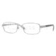 Luxottica LU 1372 Eyeglasses Styles Gunmetal Frame w/Non-Rx 53 mm Diameter Lenses, F203-5317