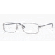 Luxottica LU 6545 Eyeglasses Styles - Gold Frame w/Non-Rx 55 mm Diameter Lenses, 3053-5517