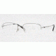Luxottica LU6554 SV Prescription Eyeglasses - Silver Demo Lens Frame / 53 mm Prescription Lenses, 3047-5317