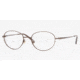 Luxottica LU6555 Progressive Eyeglasses - Brown Demo Lens Frame / 49 mm Prescription Lenses, 3054-4918