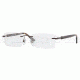 Luxottica LU1380 Single Vision Prescription Eyewear F230-5417 - Black Cocoa 