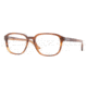 Luxottica LU3207 Eyeglass Frames C226-5218 - Light Striped Havana Frame, Demo Lens Lenses