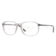 Luxottica LU3209 Progressive Prescription Eyeglasses C535-5217 - Transparent Gray Frame