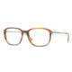Luxottica LU3209 Progressive Prescription Eyeglasses C536-5217 - Dark Steel Frame
