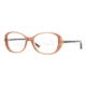 Luxottica LU4339 Eyeglass Frames C528-5316 - Translucent Brown Frame, Demo Lens Lenses