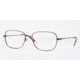 Luxottica LU6563 Single Vision Prescription Eyeglasses 3063-5417 - Brown Frame