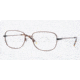 Luxottica LU6563 Single Vision Prescription Eyeglasses 3063-5417 - Brown Frame