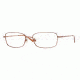 Luxottica Titanium Eyeglasses LC1385T with No-Line Progressive Rx Prescription Lenses 4080-5217 - Orange Pearl 