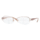 Luxottica Titanium Eyeglasses LC1413T with No-Line Progressive Rx Prescription Lenses, Select Frame Color / Lens Diameter Light Copper Frame / 51 mm Prescription Lenses
