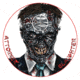 Lyman Zombie Dots Targets Attorney Slaughter Eight Inch Diameter 10 Per Pack
