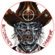 Lyman Zombie Dots Targets Butchered Cassidy Eight Inch Diameter 10 Per Pack