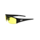 Smith &amp; Wesson 102 Matte Black Half Frame - Amber Anti-Fog Lens, Matte Black, One Size MP102-41C