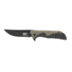 M&amp;P M2.0 Ultra Glide Folding Knife, 3.5in, 8Cr13MoV Steel Blade, 4.5in, Rubber Handle, OD Green, 1100042