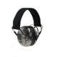 Smith &amp; Wesson Premium electronic earmuff with silver earcups, Black/Silver, One Size MP251C