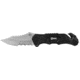 Mace Knife Folding Utility 4'' S/s W/spring Assist Black