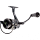 Lew's MACH Jacked Spinning Reel and Rod Combo, 6ft 6in, 1-PC HM50 Graphite Rod, Ultra-Light  w/ Fast, SZ 100 Reel, 5.2-1 Ratio, Tanso Tech Frame, Black/Red, MJ1066ULS