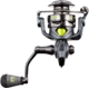 Lew's MACH Jacked Spinning Reel and Rod Combo, 6ft 6in, 1-PC HM50 Graphite Rod, Ultra-Light  w/ Fast, SZ 100 Reel, 5.2-1 Ratio, Tanso Tech Frame, Black/Red, MJ1066ULS