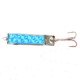 Mack's Lure Cripplure Freshwater Spoon, 1/4oz, Nickle/Blue Prism, 40201