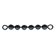Mack's Lure USA Chain Swivel #10 6 Bead 80LB, Black, 3/Pack, 90911