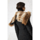 Mackage Akiva Waterproof Down Coat w/ Fur Hood, Black / Natural Fur, Large, Akiva-R-Black-L