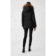 Mackage Akiva Waterproof Down Coat w/ Fur Hood, Black / Natural Fur, Large, Akiva-R-Black-L